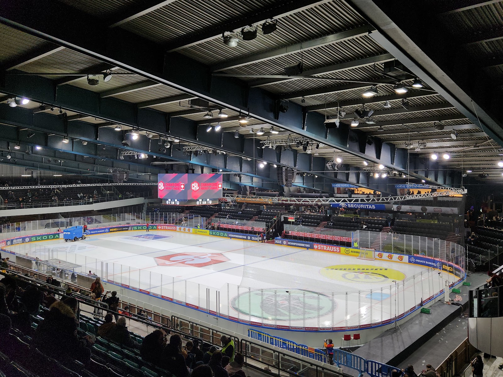 Patinoire des Vernets &agrave; Genève
